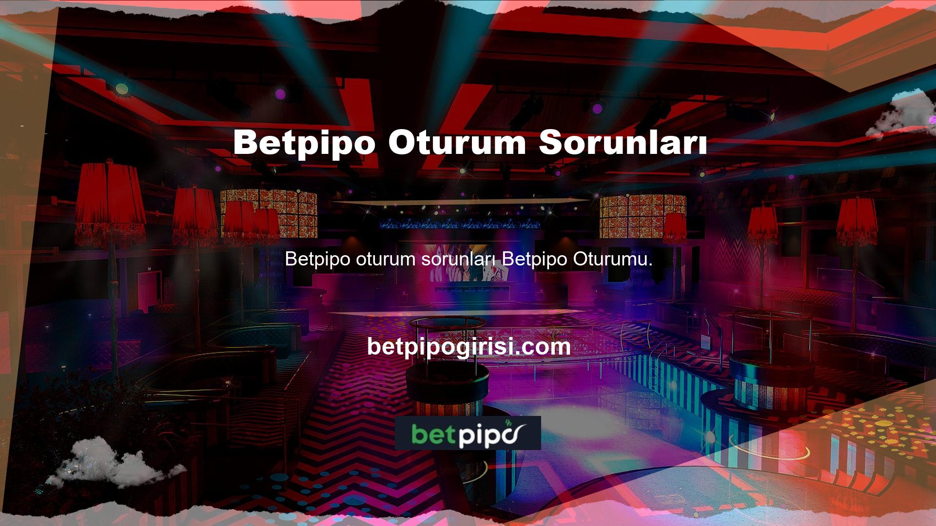 Betpipo İmza sorunları Betpipo Oturum Sitesi Adres Değişikliklerinden kaynaklanmaktadır
